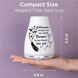 To My Granddaughter - Forever In My Heart - Aroma Lamp