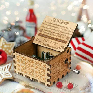 Son To Mom - You Will Always Be My Loving Mom- Engraved Music Box