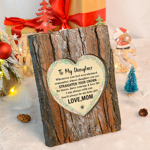 Mom To Daughter - Straighten Your Crown - Photo Frame