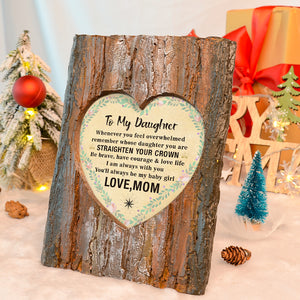 Mom To Daughter - Straighten Your Crown - Photo Frame