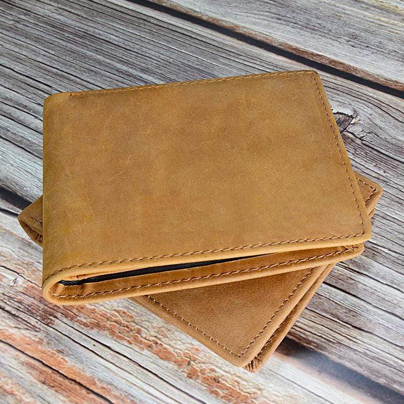 Mom To Son - Genuine Premium Leather Card Wallet