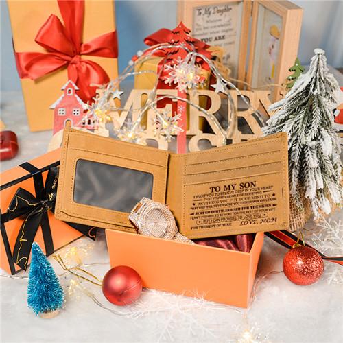 Mom To Son - Never Lose - Wallet Watch Gift Set
