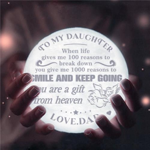 Dad To Daughter - You Are A Gift From Heaven - Moon Light