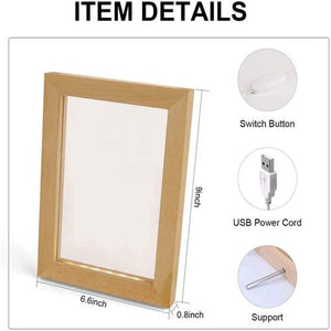 Mom To Daughter - I Will Always Love You - Frame Lamp